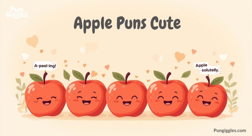 Apple Puns Cute