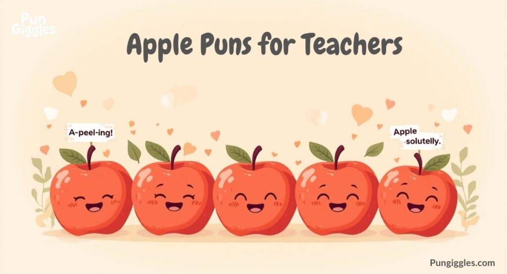 Apple Puns for Teachers