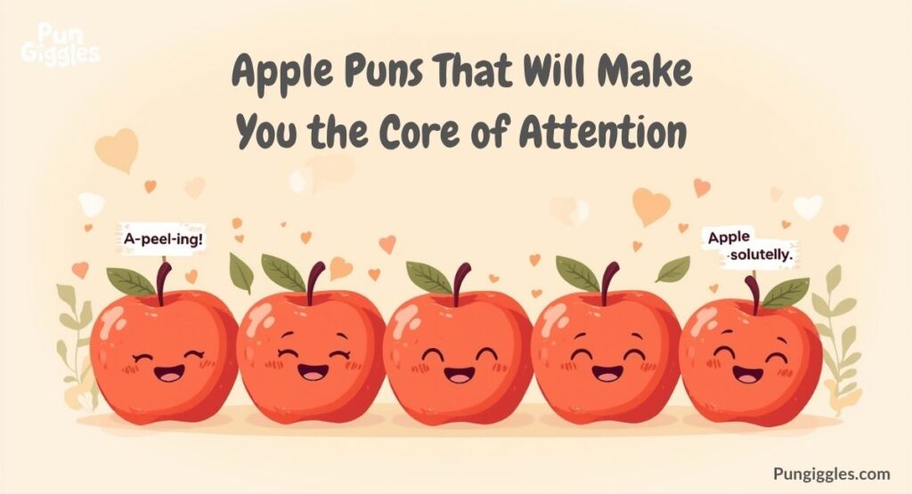 Apple Puns That Will Make You the Core of Attention