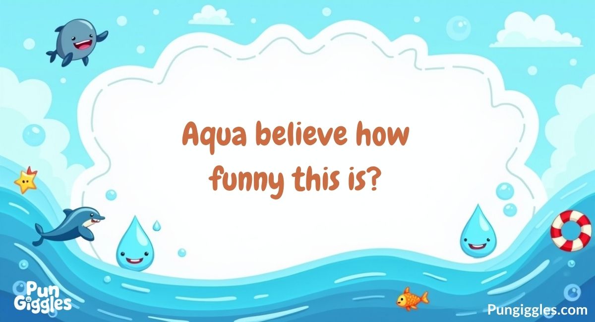 Aqua Water Puns
