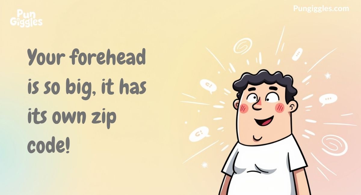 best-big-forehead-jokes-to-make-you-giggle Best Big Forehead Jokes to Make You Giggle