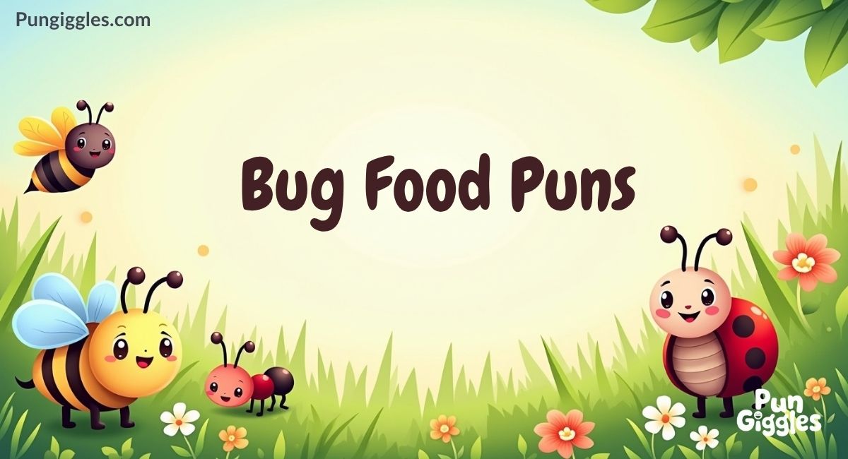 Bug Food Puns