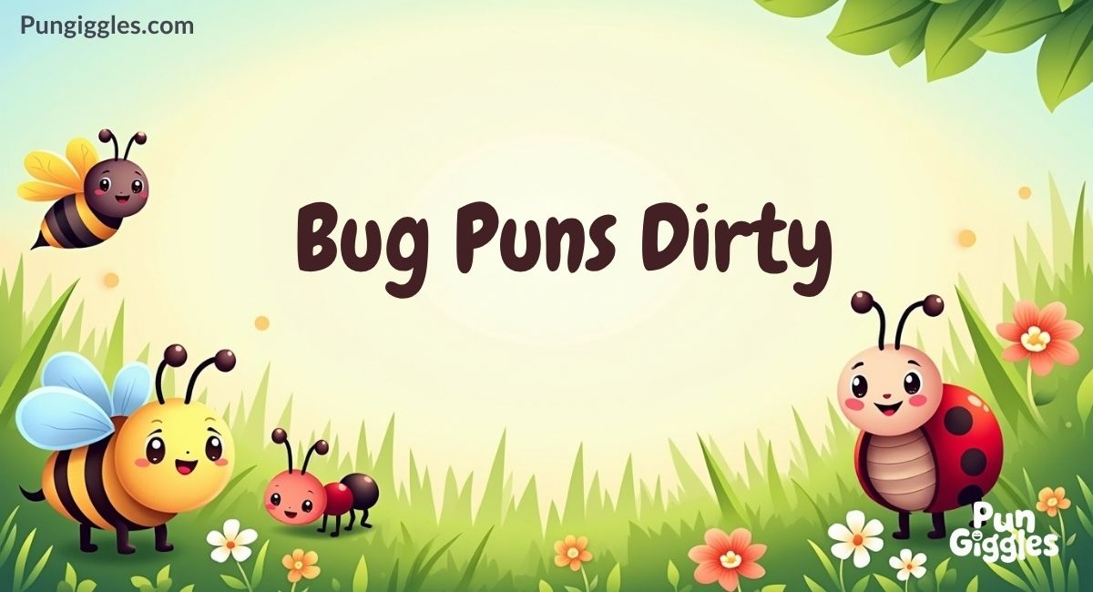 Bug Puns Dirty