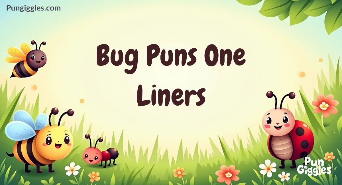 Bug Puns One Liners