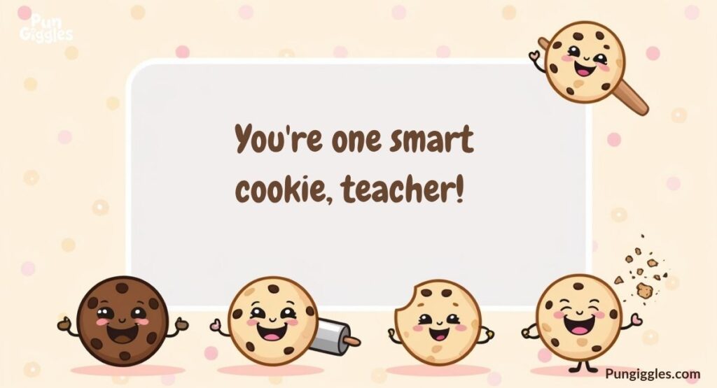 Cookie Puns for Teachers