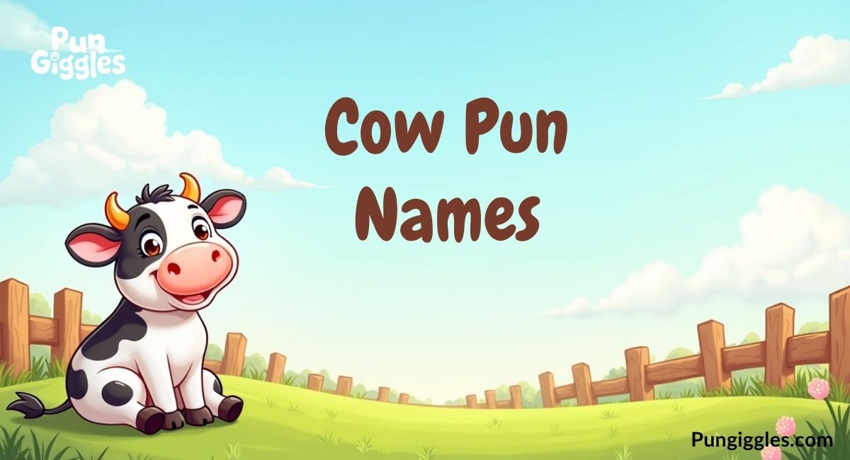 Cow Pun Names