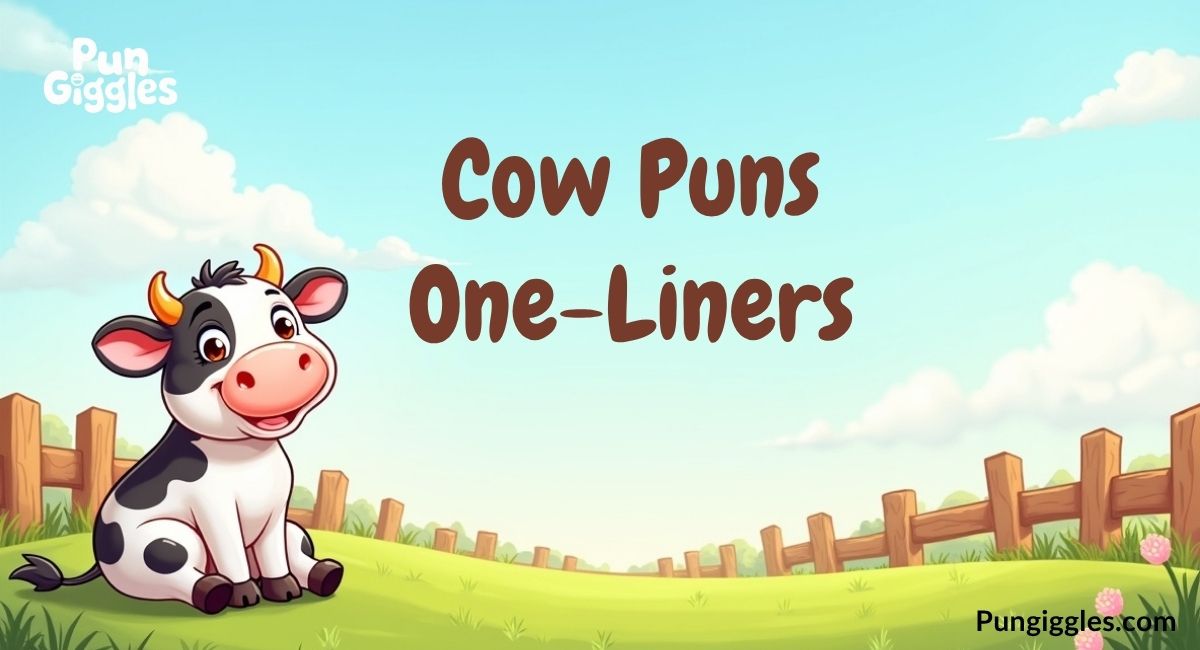 Cow Puns One-Liners