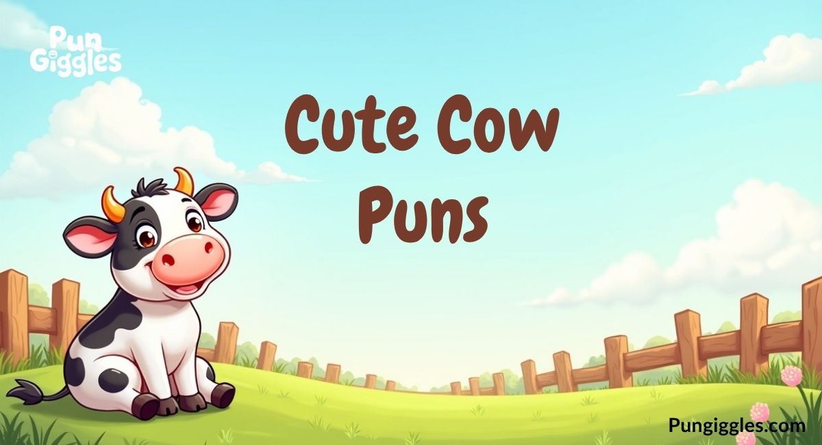 Cute Cow Puns
