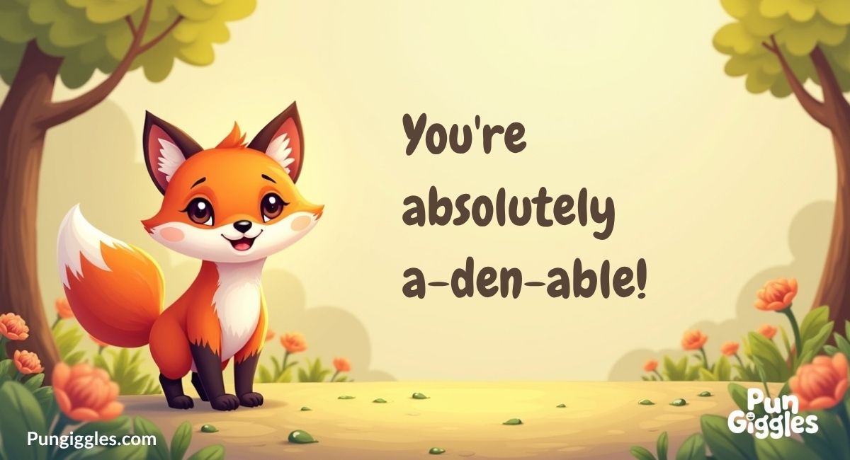 Cute Fox Puns