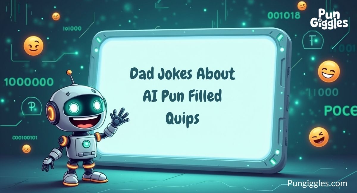 Dad Jokes About AI Pun Filled Quips