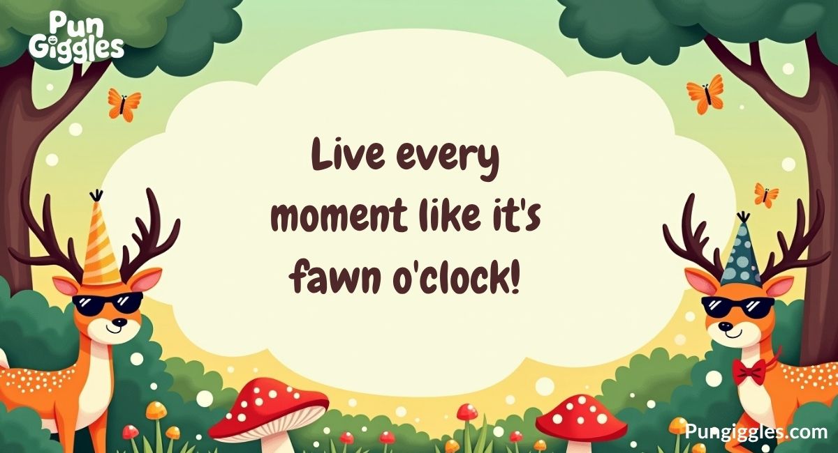 Deer Pun Quotes