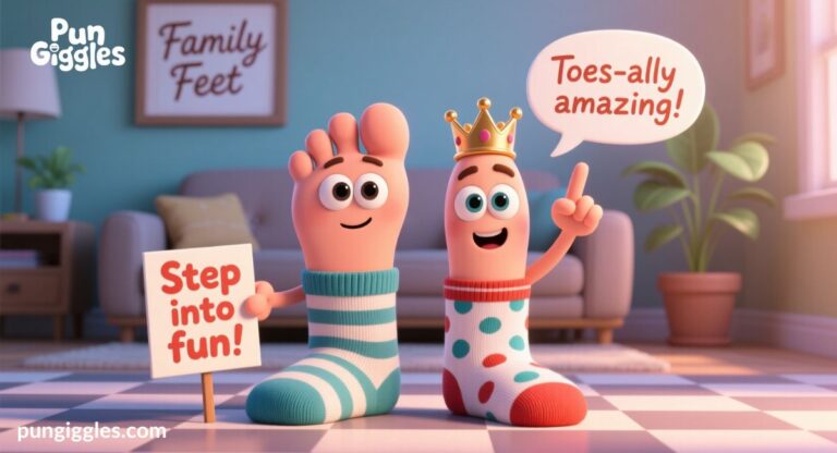 Foot Puns to Keep You on Your Toes