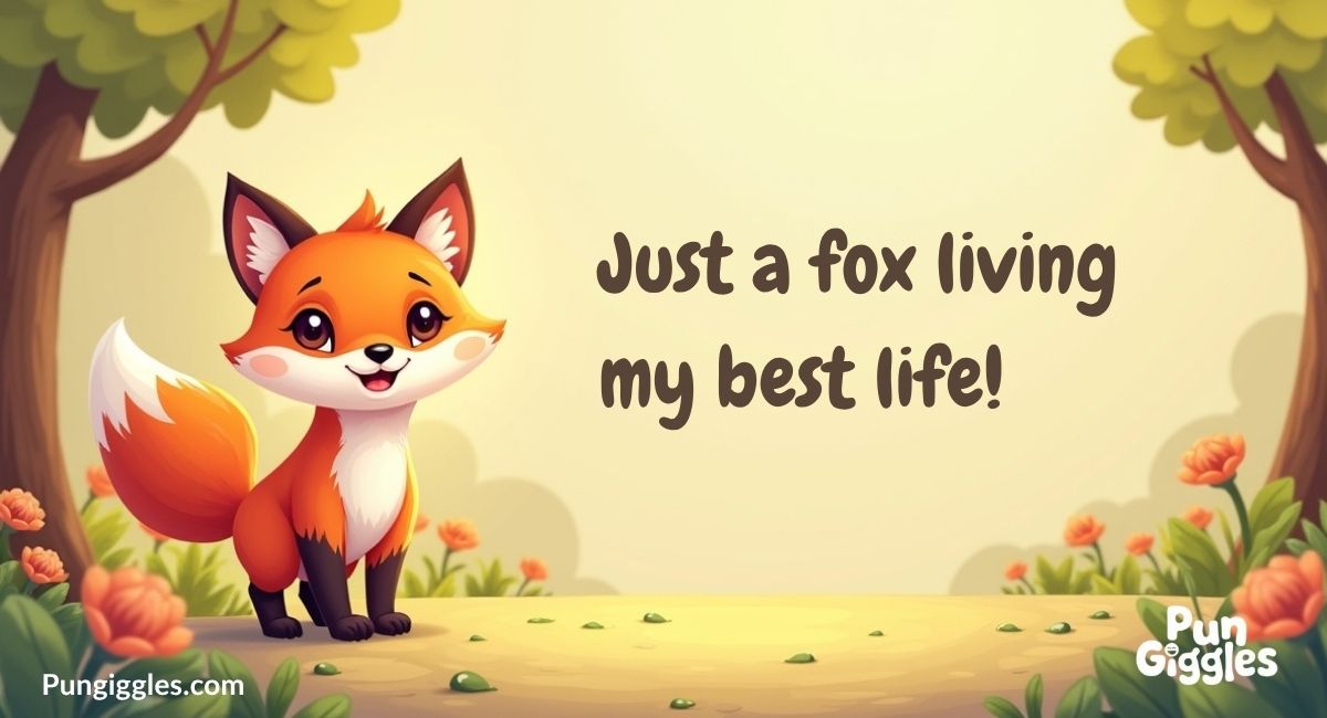 Fox Puns Captions