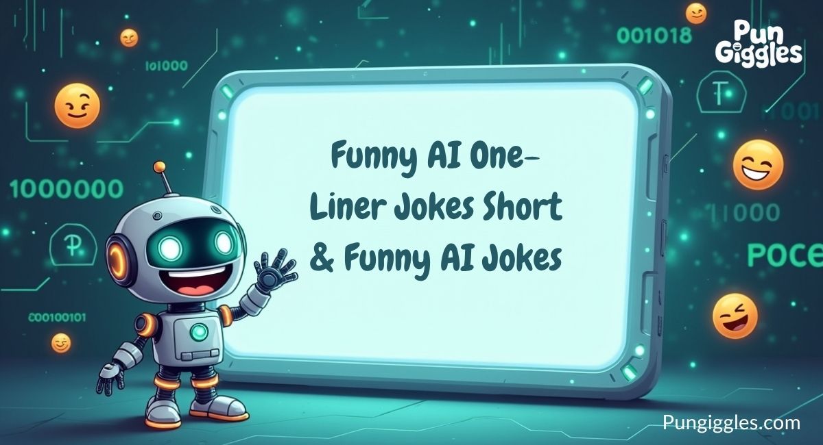 Funny AI One-Liner Jokes Short & Funny AI Jokes
