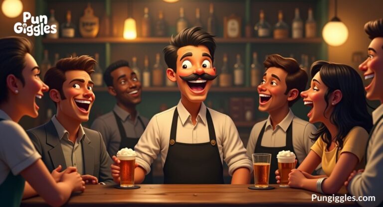 Funny Bar Puns and Jokes One Liner