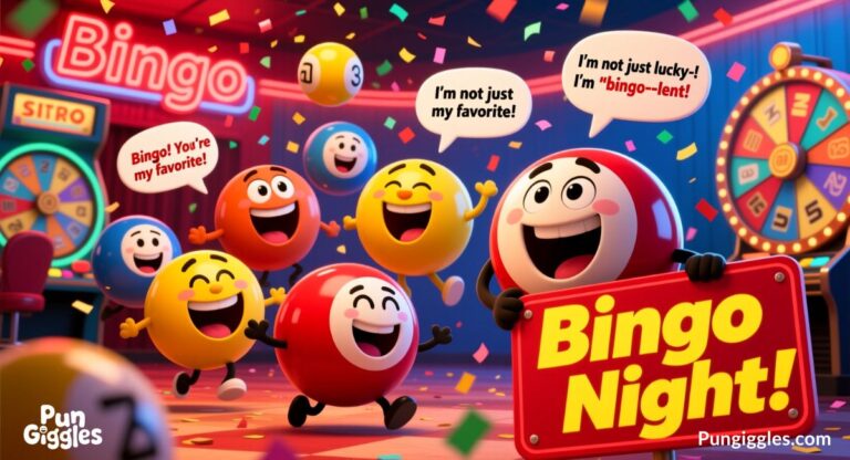Funny Bingo Puns and Jokes One Liner