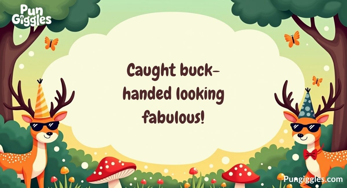 Funny Deer Puns for Instagram