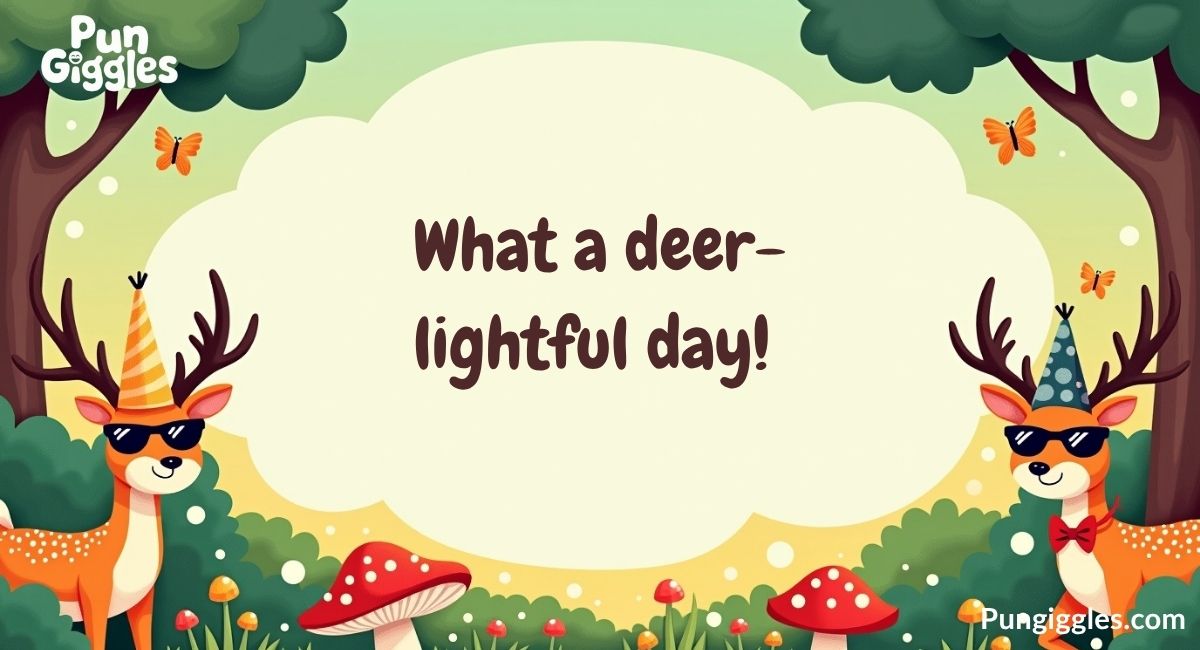 Funny Deer Puns