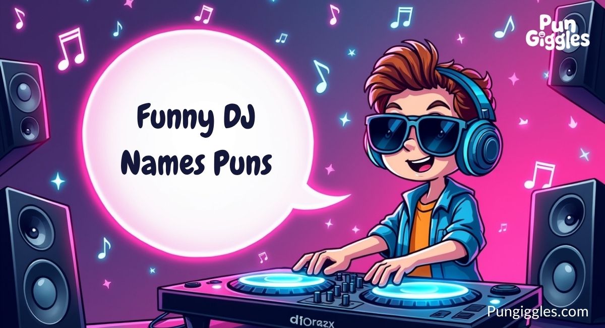 Funny DJ Names Puns