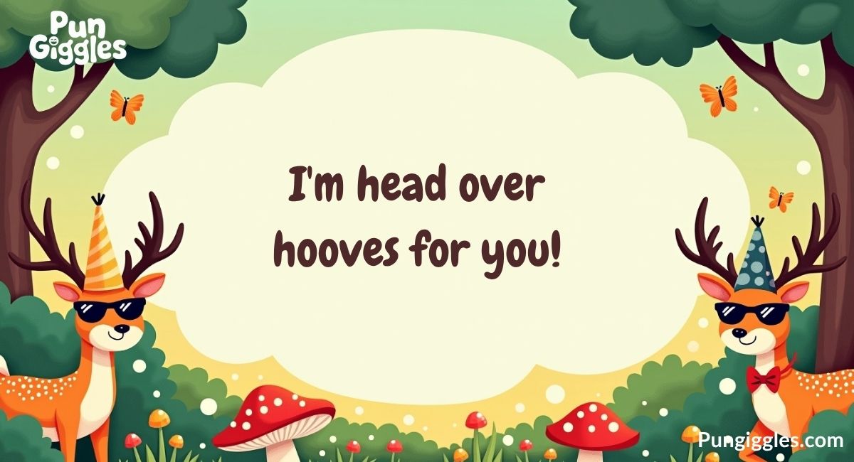 Giraffe Puns Love