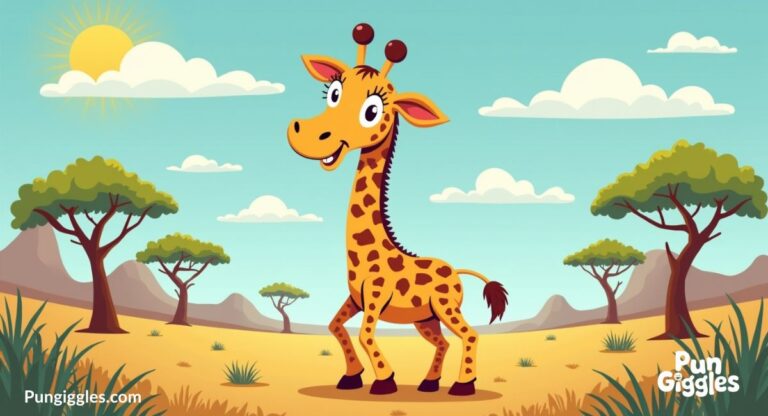 Giraffe Puns That Are Tall Funny & Totally Spot-On