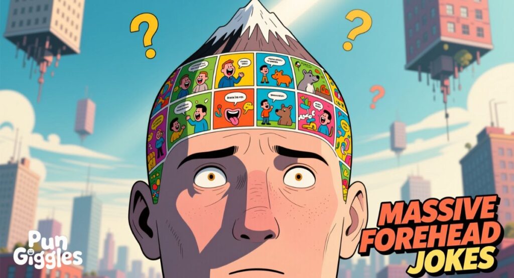 Massive Forehead Jokes
