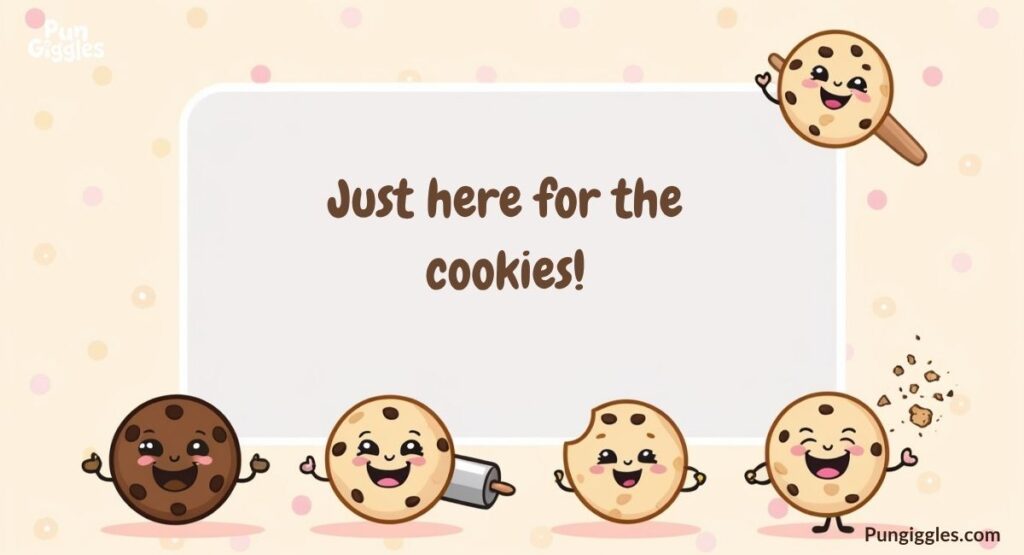 Punny Cookie Captions for Instagram