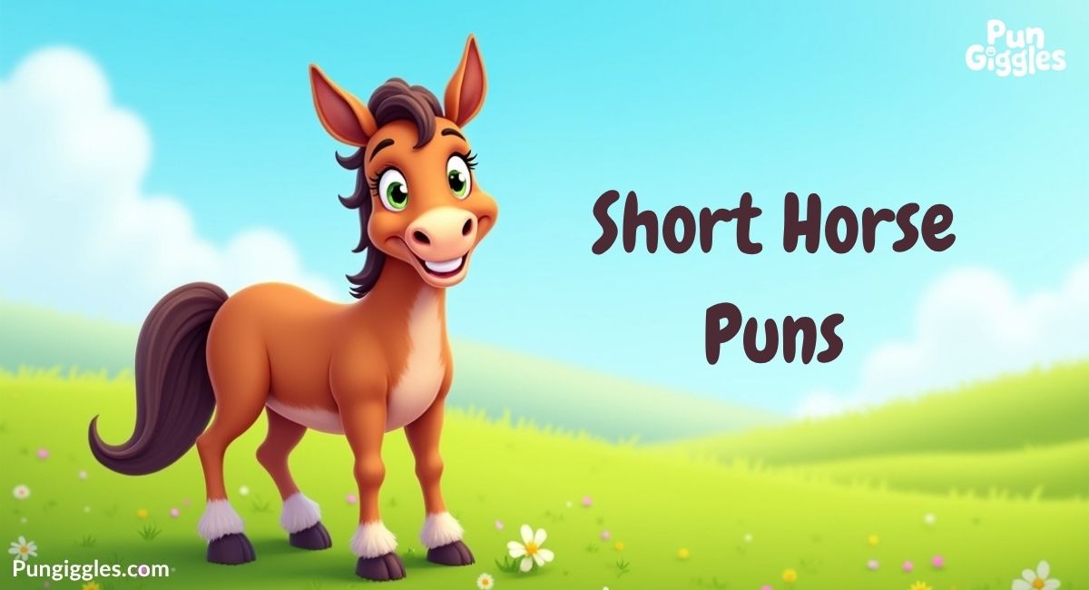 Short Horse Puns