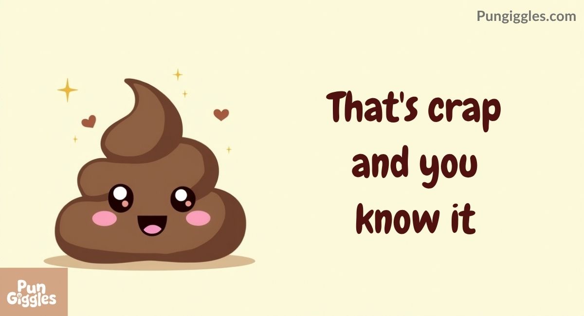 Short Poop Puns and One-Liners for Quick Giggles