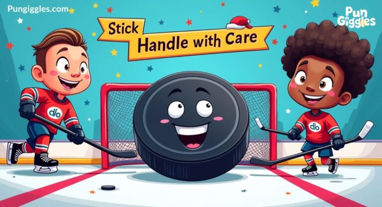 Slapshot Laughs: The Funniest Hockey Puns Ever