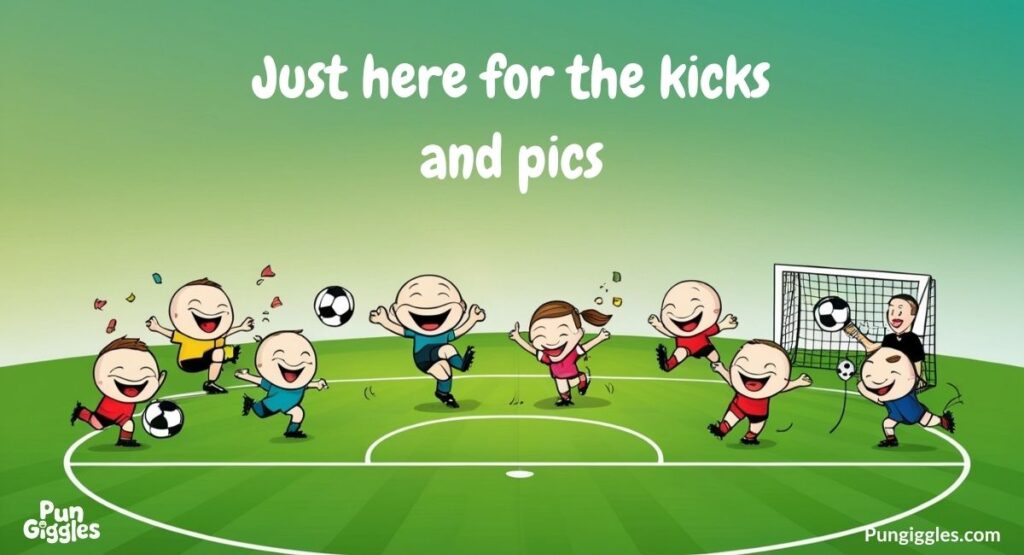 Soccer Puns Captions for Instagram That Score
