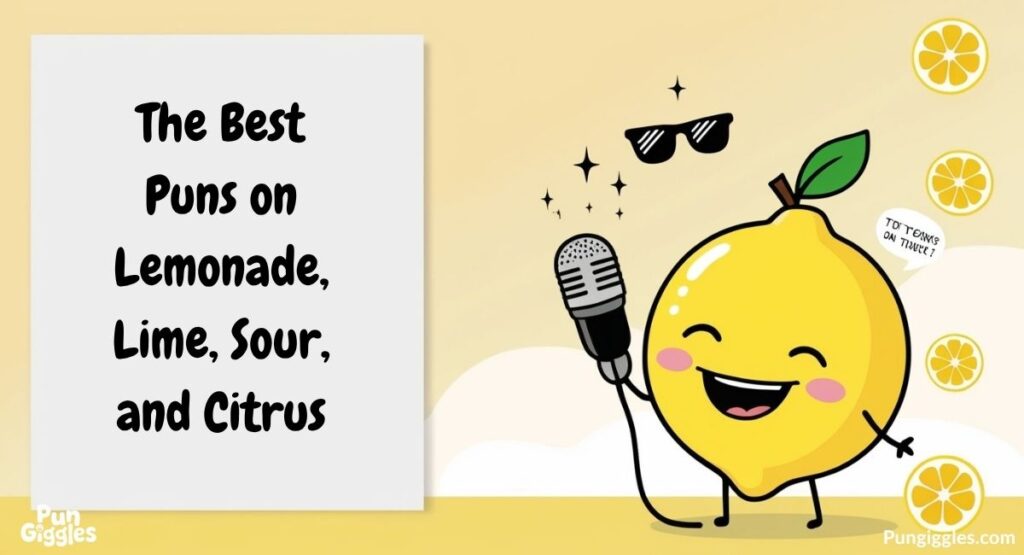 The Best Puns on Lemonade, Lime, Sour, and Citrus