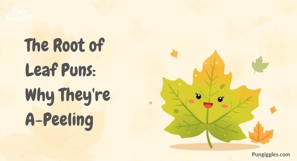 The Root of Leaf Puns: Why They're A-Peeling