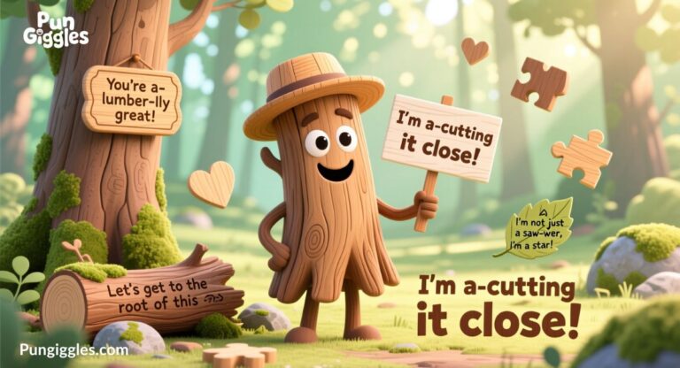 Wood Puns That Will Leaf You Laughing