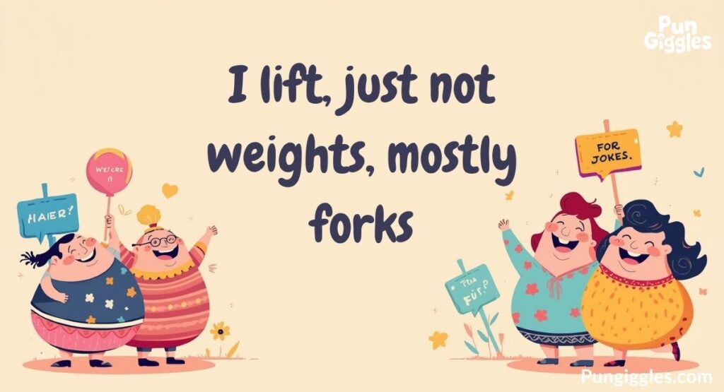 20 Fat Fitness Jokes That Lift Spirits, Not Dumbbells