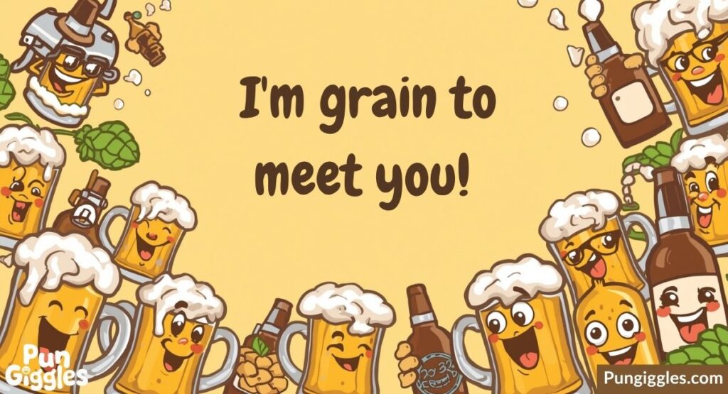 Amber Waves of Grain: A Toast to Beer Puns