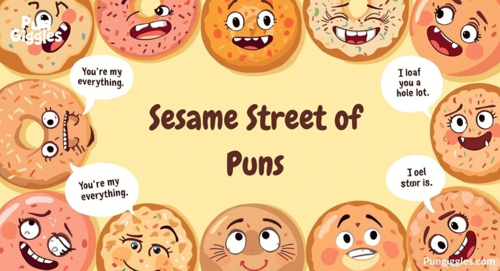 bagel puns Sesame Street of Puns