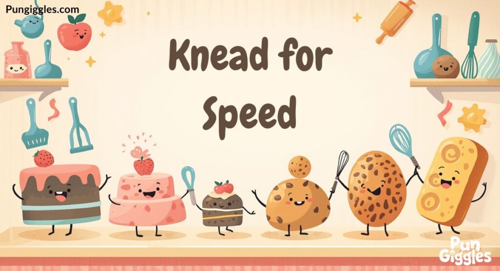 baking puns Knead for Speed
