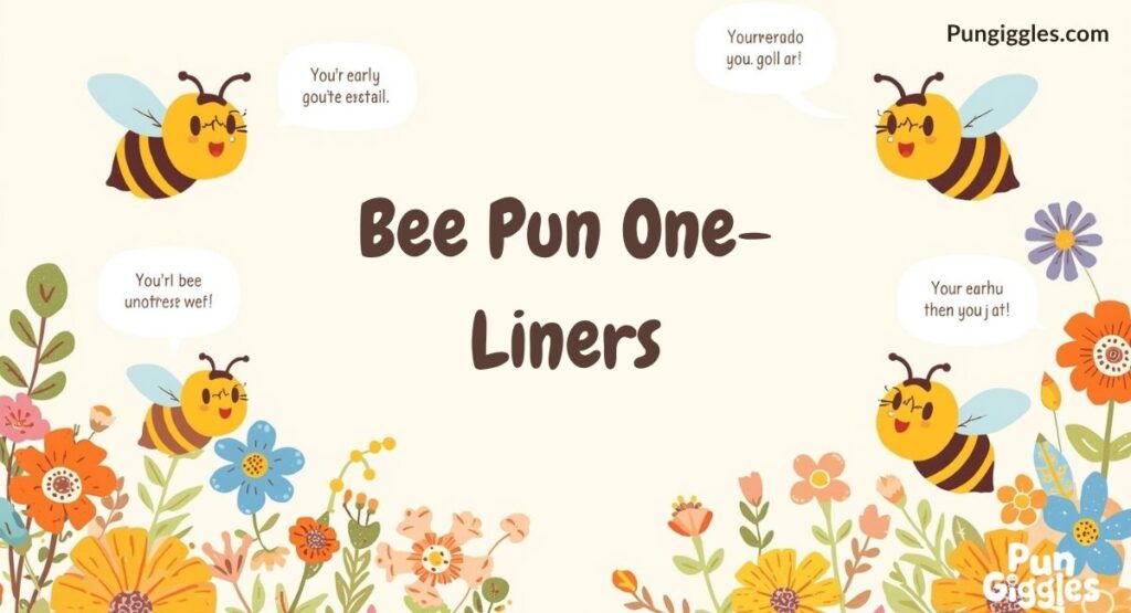 Bee Pun One-Liners