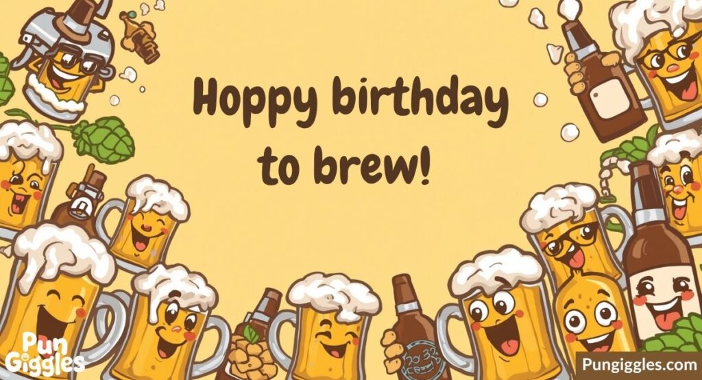 Beer Puns Birthday