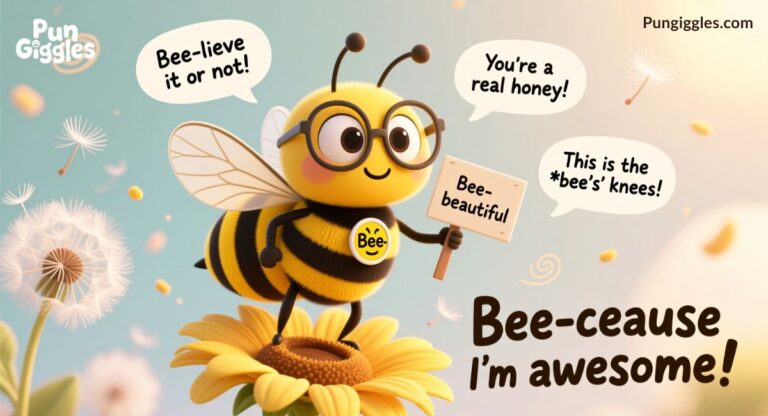 Buzz-Worthy Bee Puns That Are Sweet as Honey