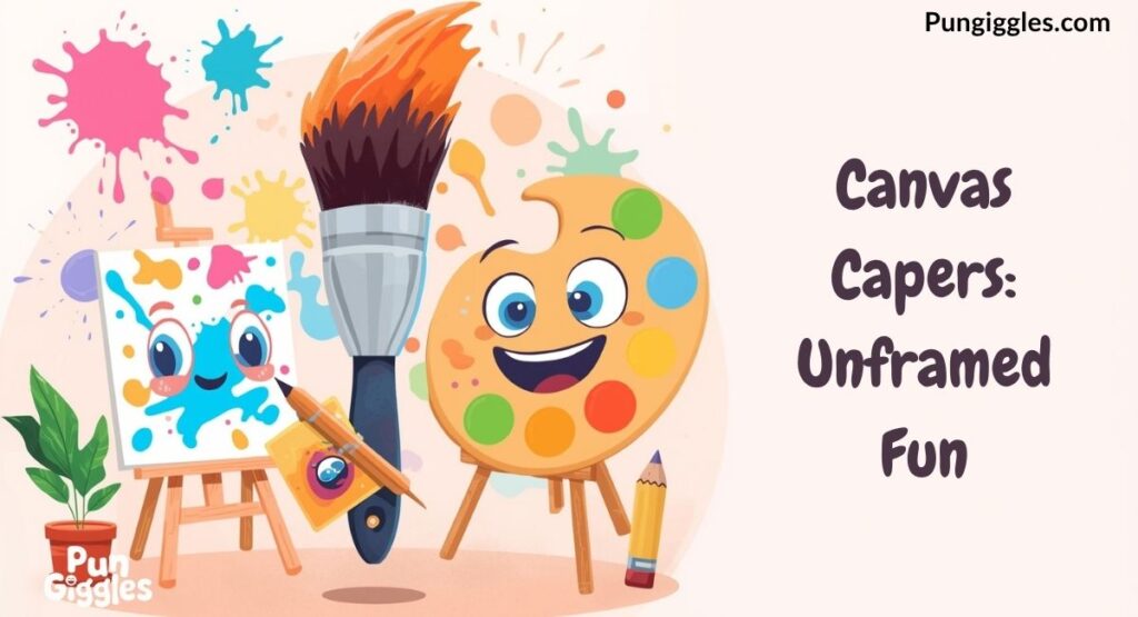 Canvas Capers: Unframed Fun