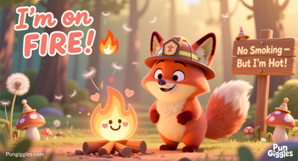 Cute Fire Puns