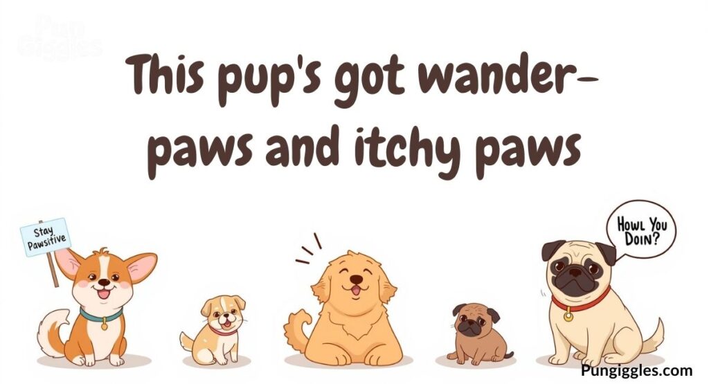 Dog Puns for Tourists and Travelers