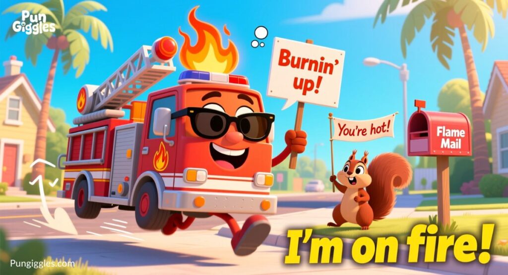 Flaming Funny: Contemporary Fire Puns That Sizzle