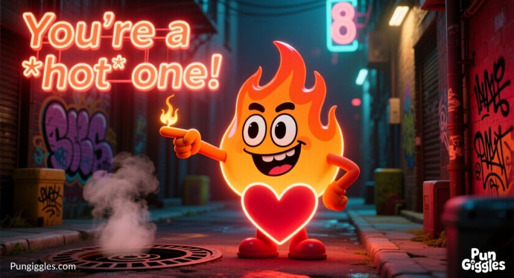 Flirty Fire Puns