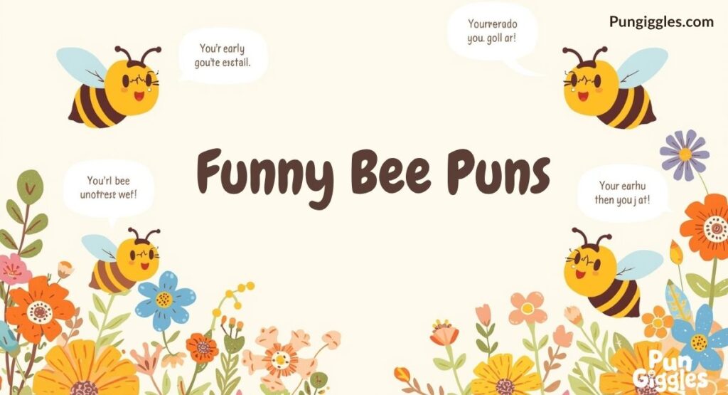 Funny Bee Puns