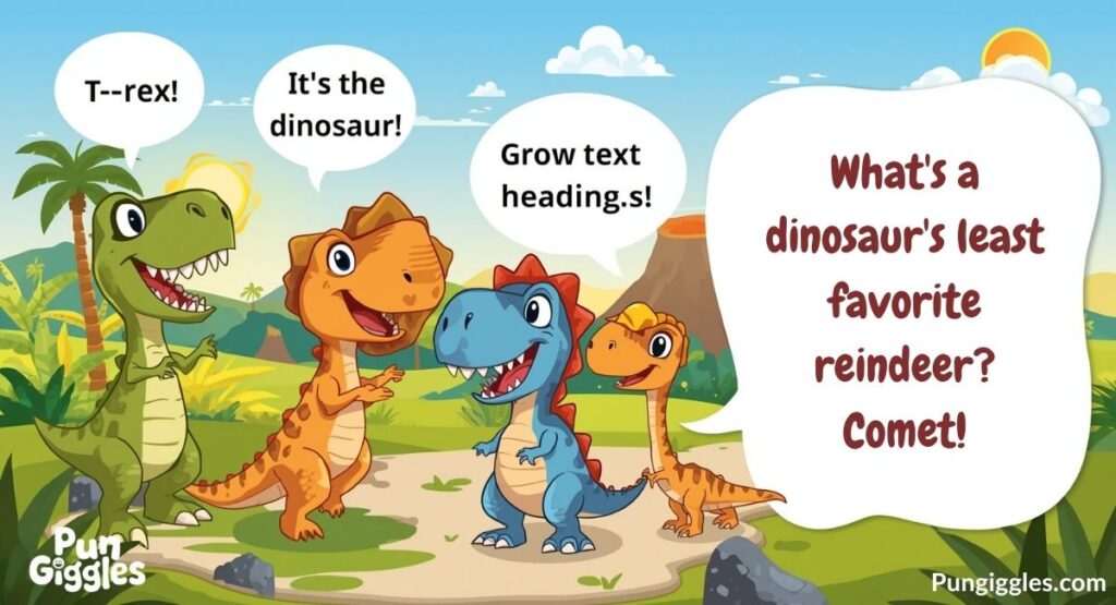 Funny Dinosaur Dad Jokes