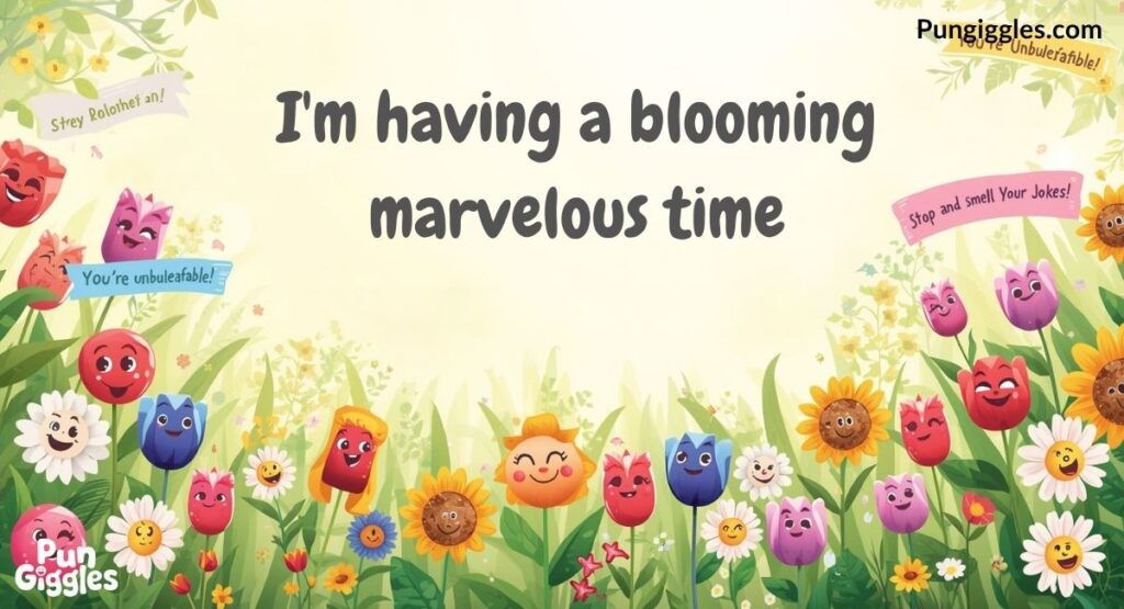 Funny Flower Puns and Jokes