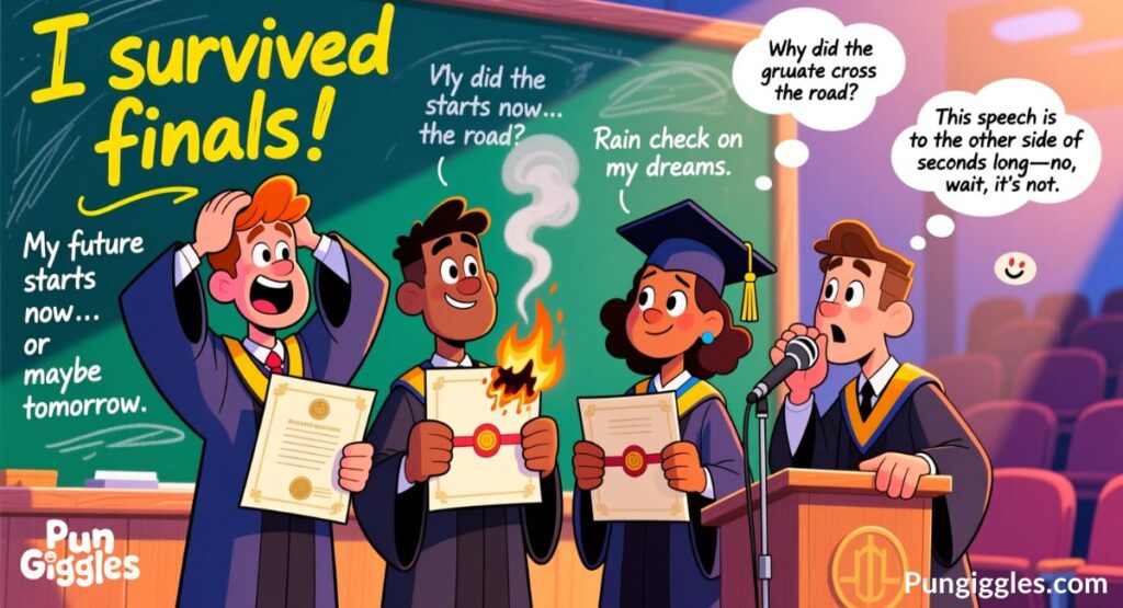 Graduation Jokes for Adults